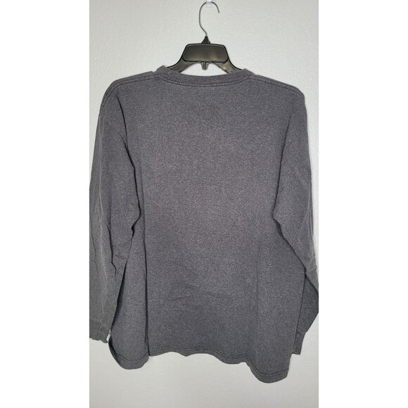 VTG Reebok Classic Crew Neck Embroidered Union Jack Flag Long Sleeve XL Shirt - Picture 9 of 10